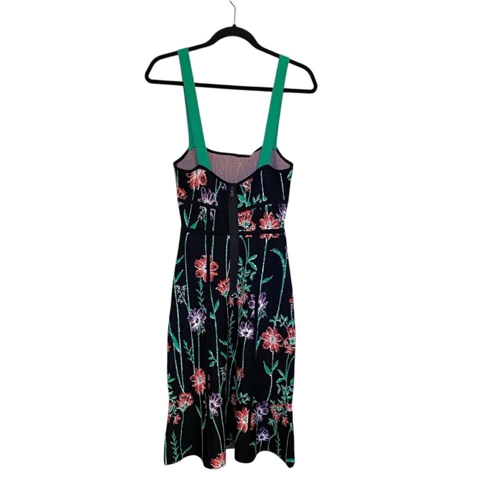 BCBGMaxAzria Floral Fit & Flare Cocktail Dress - Picture 5 of 10